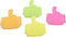 Stik-ie Thumbs Up Sticky Notes, 100 Sheets, 4 Assorted Colors