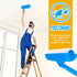2 10 Inch Lasnten Pcs Ceiling Paint Roller with Shield Adjustable Head No Drip Kit Without Splatter for Walls