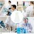 ULTECHNOVO 10pcs Plastic Erlenmeyer Flasks, Narrow Mouth Lab Flask with Scale for School Experiments