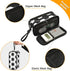 XUWU Soccer Ball Large Capacity Pencil Case Pencil Pouch Office School Large Storage Pen Bag 3 Compartment pencil box for Adults School Teen Girl Boy Men Women