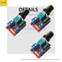 CENTAURUS 3Pcs DC Motor Speed Controller Module, 3V-35V PWM Speed Control Switch, Mini 5A Max 90W LED Dimmer
