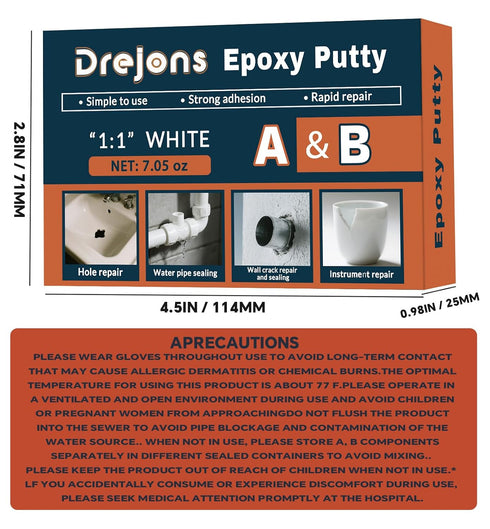 200g Putty Sculpt Clay Modeling Compound for Sculpting, Modeling, Building, Repairing, Epoxy Putty Self-Hardening