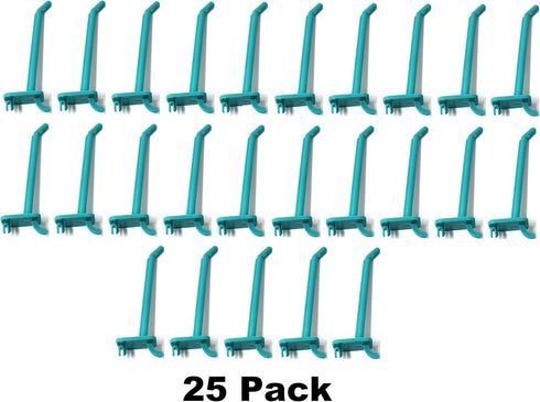 JSP Manufacturing 4" Plastic Pegboard Hooks Garage/Tools/Storage/Organization/Jewelry/Craft - Multi-Colors (25, Teal) by JSP Manufacturing