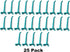 JSP Manufacturing 4" Plastic Pegboard Hooks Garage/Tools/Storage/Organization/Jewelry/Craft - Multi-Colors (25, Teal) by JSP Manufacturing