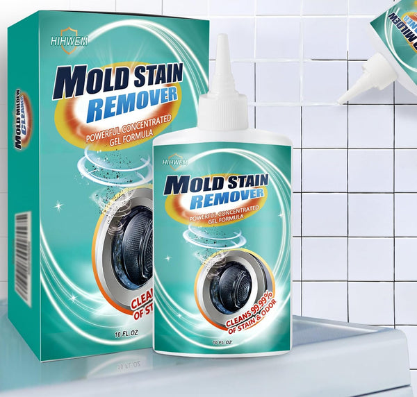 Bleach Stain Remover Gel, Heavy-Duty Tile Grout Cleaner - Bleach Washer Cleaner