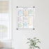LUCYCAZ Weekly Dry Erase Board, 16" x 12", Magnetic Double-Sided To Do List Whiteboard for School, Home, Office