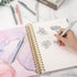 Ddaowanx Gel Pens, 6 Pcs 0.5mm Quick Dry Black Ink, Fine Point Smooth Writing Pens, Cute Office Supplies