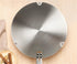 Heat Diffuser for Glass Gas Stove Cooktop, Beswarmy Induction Adapter Plate, Stainless Steel Diffuse Plate with Handle