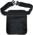 Server Waist Pouch, Black Server Aprons Short Canvas Pocket Apron Restaurant Aprons