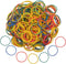 Nydotd 1000pcs Rubber Bands, Small Colorful Money Rubber Bands Bulk, 2.5cm 1 inch for Office Supplies