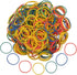 Nydotd 1000pcs Rubber Bands, Small Colorful Money Rubber Bands Bulk, 2.5cm 1 inch for Office Supplies