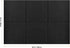 Large Cork Board Substitute - 36"x24" Bulletin Board - 6 Pack Black Felt Board for Home & Office Wall Decor