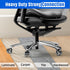 Office Chair Caster Wheels Set of 5, Heavy Duty 2'' Mute Rubber Casters for Hardwood Floors and Carpet, Universal Fit