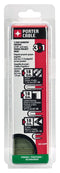 PORTER-CABLE NS18Pp 18 Gauge Narrow Crown Staple Project Pack, 900 Count, Various Sizes