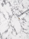 Art3d 120"x17.3" Self-Adhesive Wallpaper: Peel and Stick Grey Marble Paper, Matte Finish