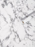 Art3d 120"x17.3" Self-Adhesive Wallpaper: Peel and Stick Grey Marble Paper, Matte Finish