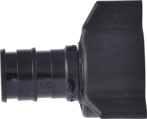 SharkBite 1/2 x 1/2 Inch NPSM Expansion FNPT Swivel Adapter for PEX-A Pipe, Pack of 5, Poly Plumbing Fittings, Female Adapter for PEX-A Tubing, UA526A5 by SharkBite