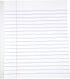 School Smart Flexible Cover Ruled Composition Book, 8-1/2 x 7 Inches, 40 Pages