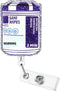 Funny Nurse Badge Reel Buddy, Work ID Badge Holder with Retractable Clip,