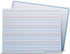 Flipside Products 9" x 12" Two-Sided Red & Blue Dry Erase Learning Mat, Flexible Handwriting Practice - 24 Pack