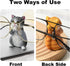 2) Cute Cat Glasses Display Stand,Creative Natural Resin Eyeglass Holder,Funny Decorative Eyeglass Sunglass