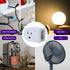 Fosmon ON/Off Switch, Grounded Outlet Switch (4 Pack), 3 Prong Electric Switch Adapter, ETL Listed