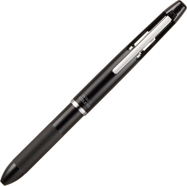 Pilot Multi-Pen Body, Hi-Tec-C Coleto 500, Black Body (LHKC-50C-B)