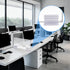 SPNKMJUJ 10 1/8" 1/4" Counter (1.96") PCS Self Adhesive Poster Board Stand Acrylic Poster Stand to Thick Sneeze Bracket