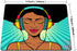 Smooffly Gaming Mouse Pad Custom Design, Young Sexy Afro American Woman, Non-Slip Rubber Gaming Mouse Pad