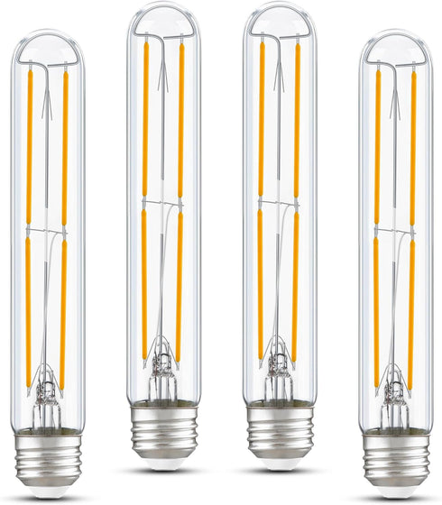 Tube Light Bulbs 7.3 Inch E26 T10 LED Bulb Tubular Light Bulb