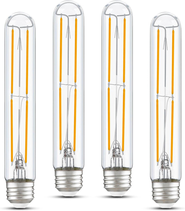 Tube Light Bulbs 7.3 Inch E26 T10 LED Bulb Tubular Light Bulb