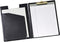 Cardinal 252610 Black Pad Holder with Brass Clip, Letter Size 9-1/2-Inch x 5/8-Inch x 12-1/2-Inch