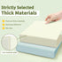 SUNEE 3 Ring Binder 1.5 Inch Clear 1 1/2 Inch View Binder 4 Pack PVC-Free for School or Office Supplies, Neutral