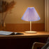 E26/E27, KUMGROT Mini Pleated Lamp Shade for Small Scalloped Lamp Shade Replacement for Tiny Table Bedside Lamps Night