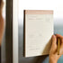 Waste Less Meal Planner Pad, Magnetic Grocery List, 52 Tear-Off Pages, 8 x 6 Inches