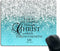 Smooffly Custom Mouse Pad - Bible Verse Blue Sparkles Glitter Pattern Design