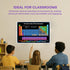 Bigtime Signs Periodic Table with Real Elements - 24x16-Inch Chemistry Chart for Classroom and Study Spaces