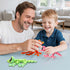 Yaozyety 4Pcs 3D Printed Articulated Lizard, Flexible Dynamic Animals Toys, Full Articulated Toy with Magnets, Adults