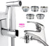 Bidet Stainless Steel Hand Shower, Kitchen Bathroom Pet Bathing Shower Head with