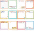 Kisston 12 Pcs Funny Sticky Notes with Fun Messages, 3 x 3 Inch Notepads for Coworkers, Self Stick Mini Notepads, 50