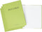 Tacticai 3-Pack Green Military Log Book, 8” x 10.5”, 192 Pages for Record Keeping, Supply Chain, Inventory