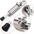 Sumnacon Kickdown Door Stop - Stainless Steel Easy Step Door Stopper, Adjustable Heavy Duty Door Locks Holder