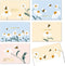 Gooji 4x6 Bee & Dasiy Gold Foil Thank You Cards (Bulk 20-Pack)