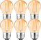 Suncan G14 2W Low Wattage Led Bulb E26, Amber G45 Edison Mini Light