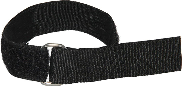 Heavy Duty Cinch Straps with Stainless Steel Metal Buckle - Reusable Durable Hook and Loop Multipurpose Securing Straps
