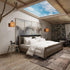 1Pack lobolighting Boho Rattan Wall Sconces Hardwired Hand-Woven Farmhouse Wall Lamps Indoor Rustic Wall Mount Light
