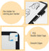 Mr. Pen Dry Erase Board, 18” x 24” with Black Marker, Black Frame, Magnetic Whiteboard for Wall