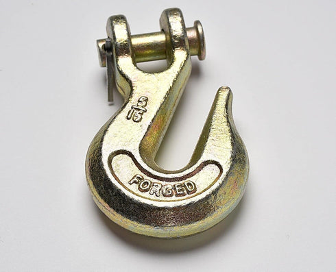 Clevis Grab Hook, 4,700 LBS Working Capacity, Grade 70, Compatible with 5/16" Tow Chain, Package of 4