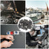 100 Pcs Black Heat Shrink Butt Connectors, 14-12 AWG Marine Grade Insulated Crimp Butt Splice Automotive Connectors