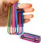 Jumbo Paper Clips, 10 Pcs 4 Inches Large Paper Clip Holder - Vinyl Coated Multicolored Mega Paperclips for Document